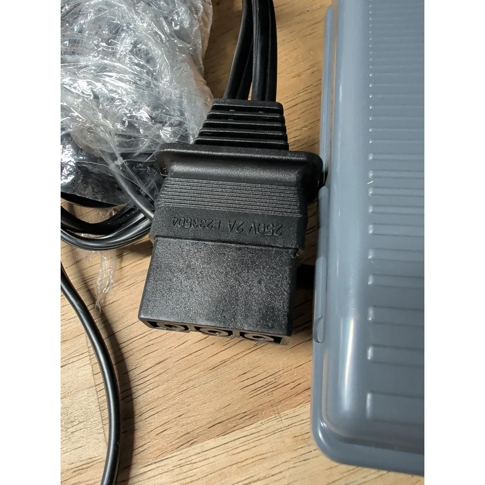 FDM KD-1902 Sewing Machine‎ Speed Controller Foot Pedal 3 Prong Plug Rare